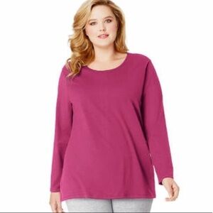 LANE BRYANT Long-Sleeve Scoop-Neck knit sweater 18